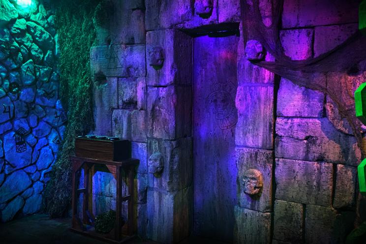 Explore the mysterious Forest Temple in our Game Night escape room.