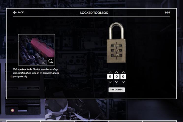 Digital Lock for Floor 13 escape room